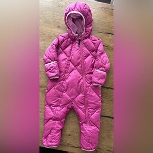REI 18 Month Pink Infant Quilted Snowsuit